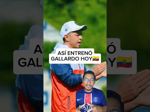 Así entrenó <strong>Ecuador</strong>🇪🇨‼️#marcelogallardo #latri #seleccionecuatoriana #<strong>ecuador</strong> #copakirin