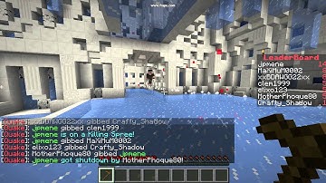Hacker use speed hack in Quakecraft (Hypixel.net)