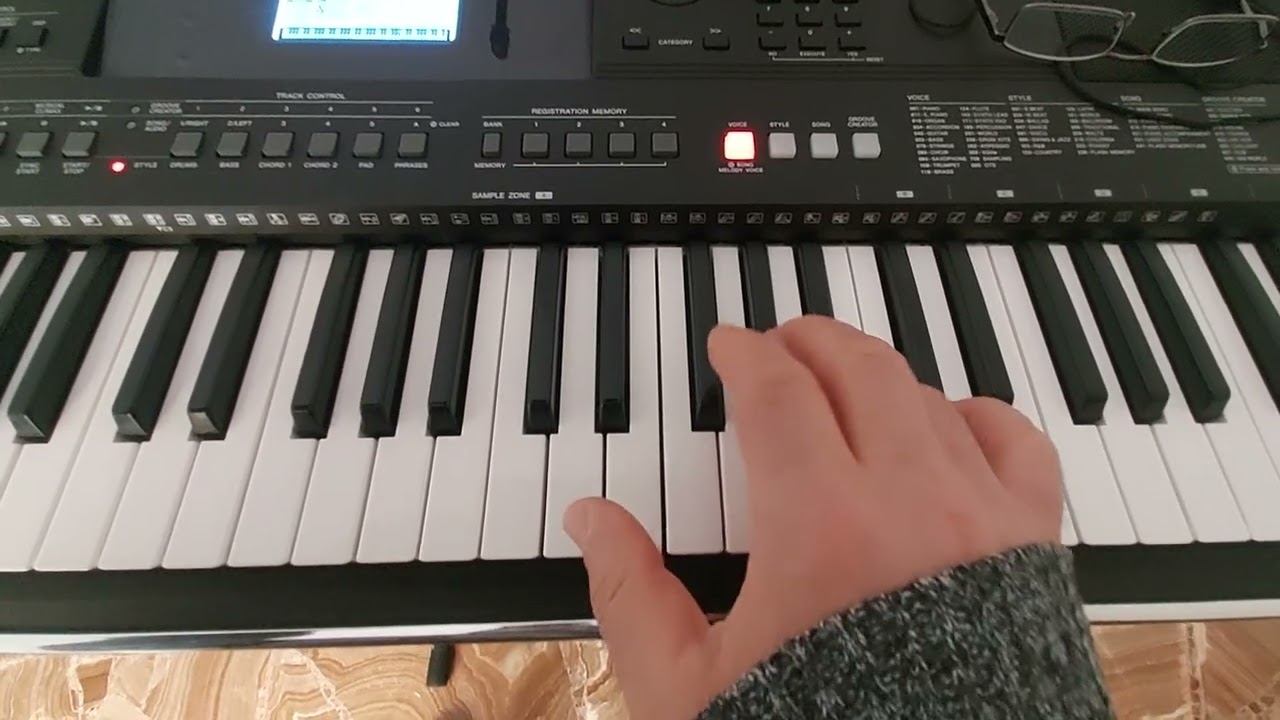  τεχνική άσκηση δακτύλων για πιο γρήγορο παίξιμο στα  μαύρα πλήκτρα για δεξί χέρια 