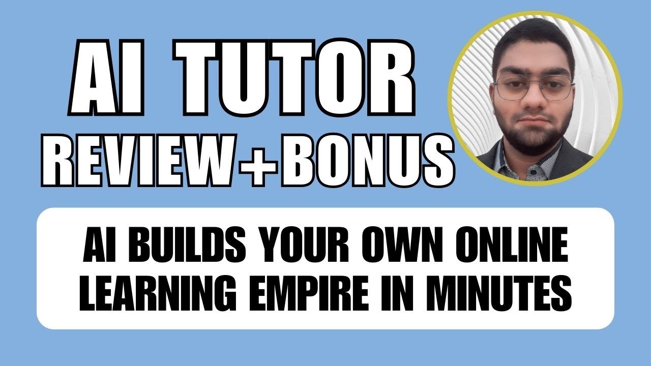 AI Tutor Review, Demo and Bonuses | Build Udemy-Like Sites Filled with ...