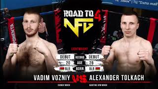 Mma Series-5 Road To Victory - Alexander Tolkach Belarus - Vadim Vozniy Russia