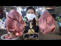 Yummy pig heart stir-fry vegetable cooking / Pig heart recipe / By Countryside life TV