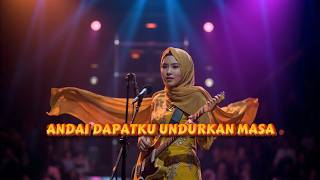 ANDAI DAPATKU UNDURKAN MASA(LIRIK VIDEO) - POWER by Rock Batu #ai #lagurockkapak #rockmusic