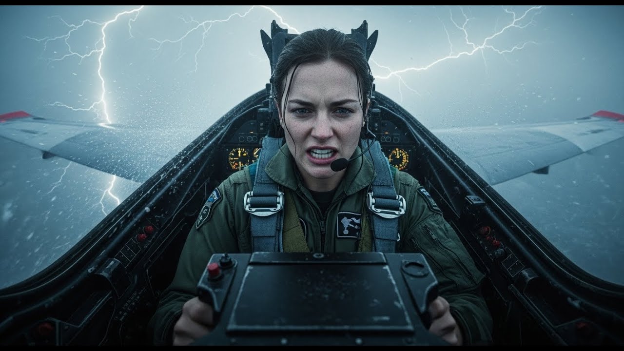 Der Oberst rief: Sie kann das nicht landen! Doch ihre F-35 setzte schließlich im Feuersturm auf.