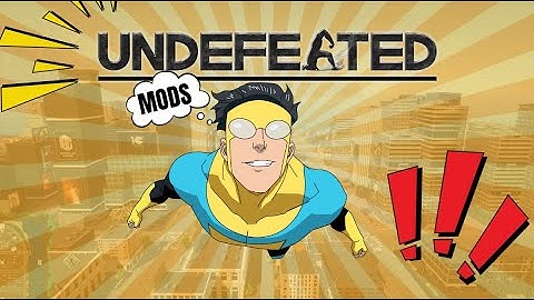How to get INVINCIBLE mods in undefeated