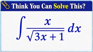 Only 1% Can Solve This Impossible Integral 🤯