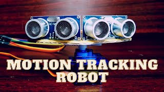 How to make a Motion Tracking Robot at Home//Move the Robot Head with obstacle//Arduino Uno Project