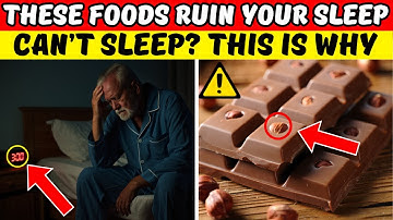 Never Eat These 8 Foods Before Bed – They Destroy Your Sleep | Health Tips
