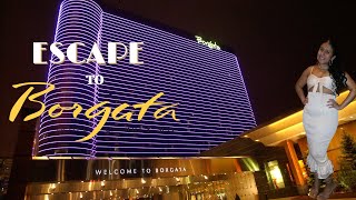 ESCAPE TO BORGATA ATLANTIC CITY REVIEW!! (ROOM, POOL, FOOD, LOBBY & MORE REVIEW) 🎰 SUBSCRIBE!
