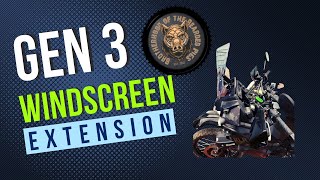 2022 KLR 650 Windscreen Extension Installation