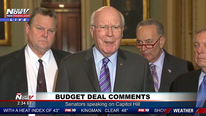 WATCH: Democrat Senators Discuss Border Wall Security Funding Deal