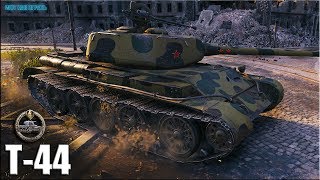 8к урона на Т-44 Жёлтый спецназ ✅ World of Tanks лучший бой СТ 8 лвл