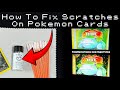 Remove Scratches From Pokemon Cards - Hyper Potion Tutorial - YouTube