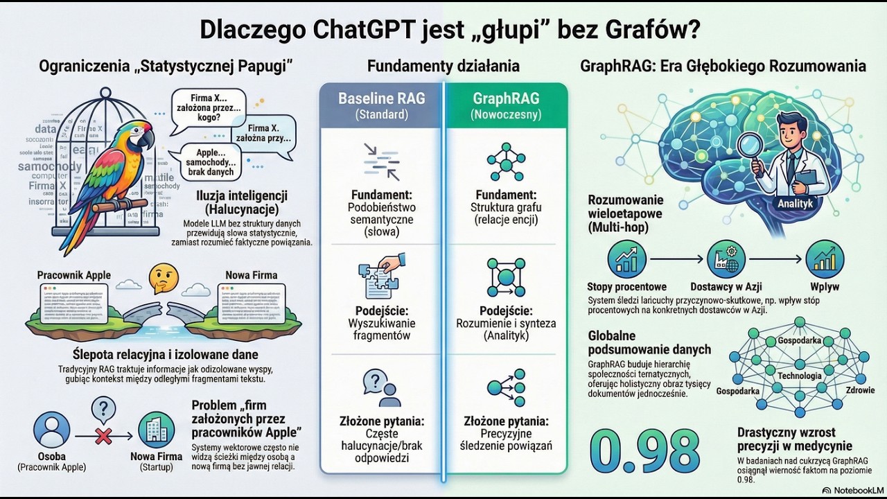 Dlaczego ChatGPT czasem się myli, upraszcza albo brzmi „głupio”?