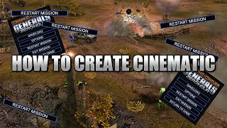 How I Made Cinematics Just 8 Hours Of My Life | C&C Generals ZH Cinematic Tutorial
