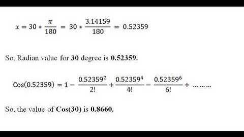 93) cosine series , sine series in C   COS function in C