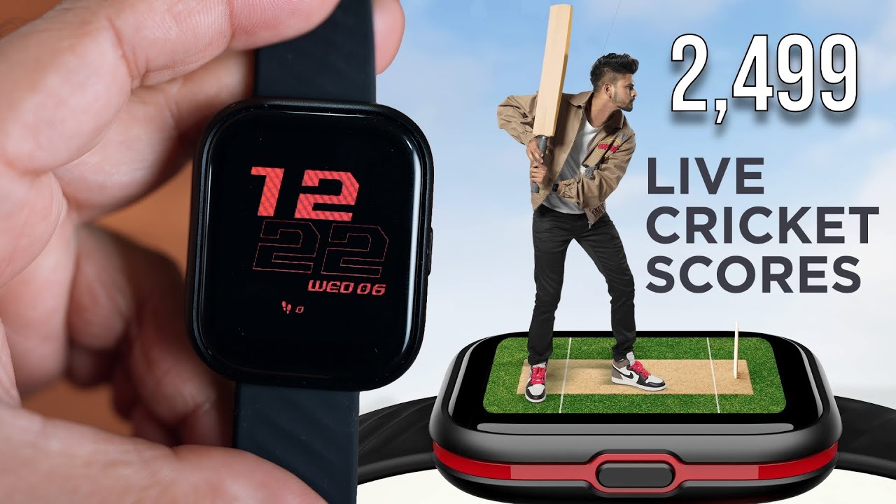boAt Xtend Sport smartwatch with live cricket score, body temp (Rs