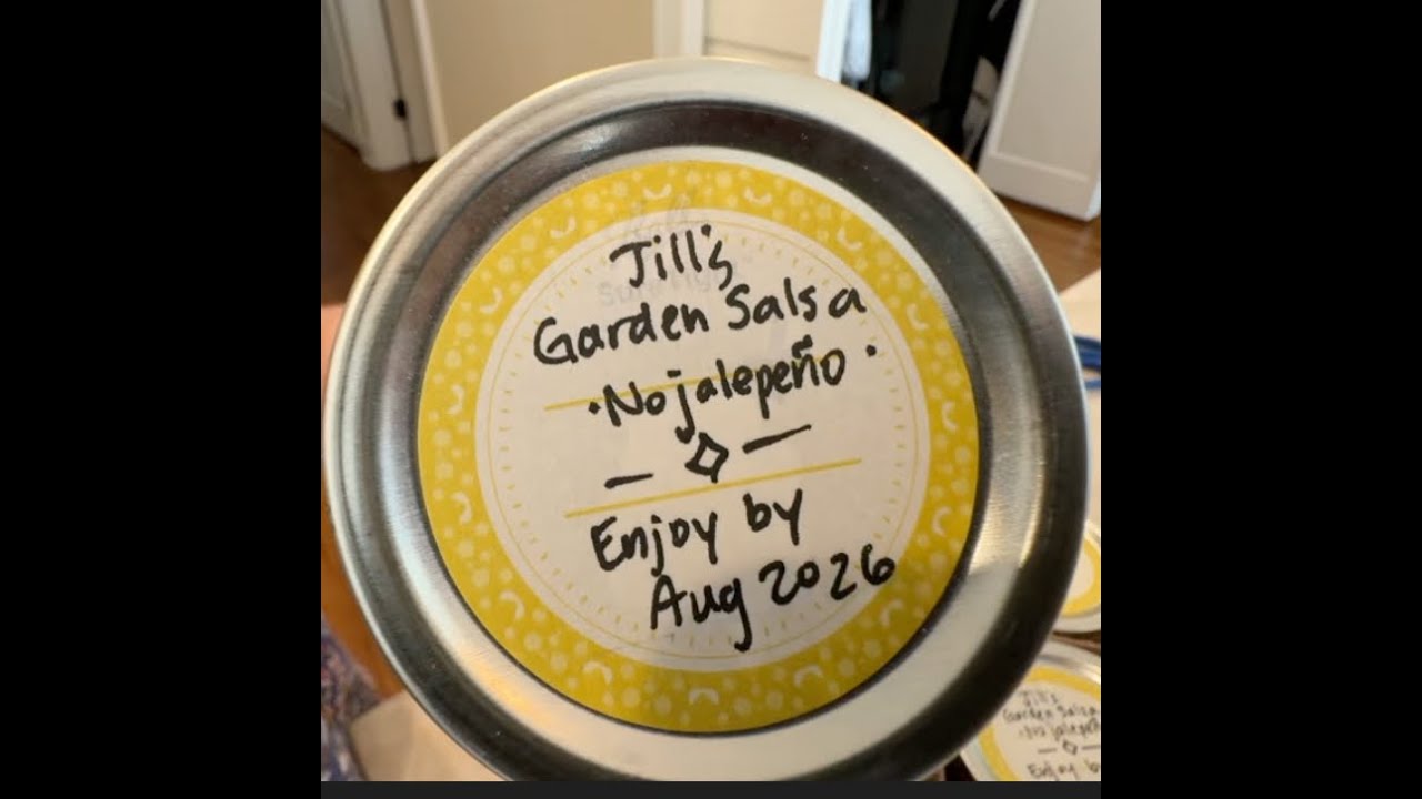 Salsa Canning with Jenny!