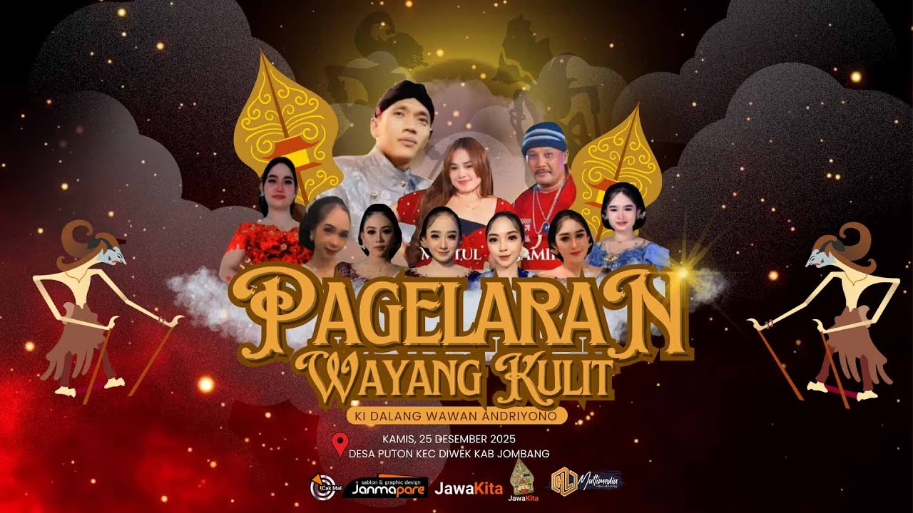 PAGELARAN WAYANG KULIT KI WAWAN ANDRIONO || Lakon Peksi antat wulan /Wahyu Katentreman