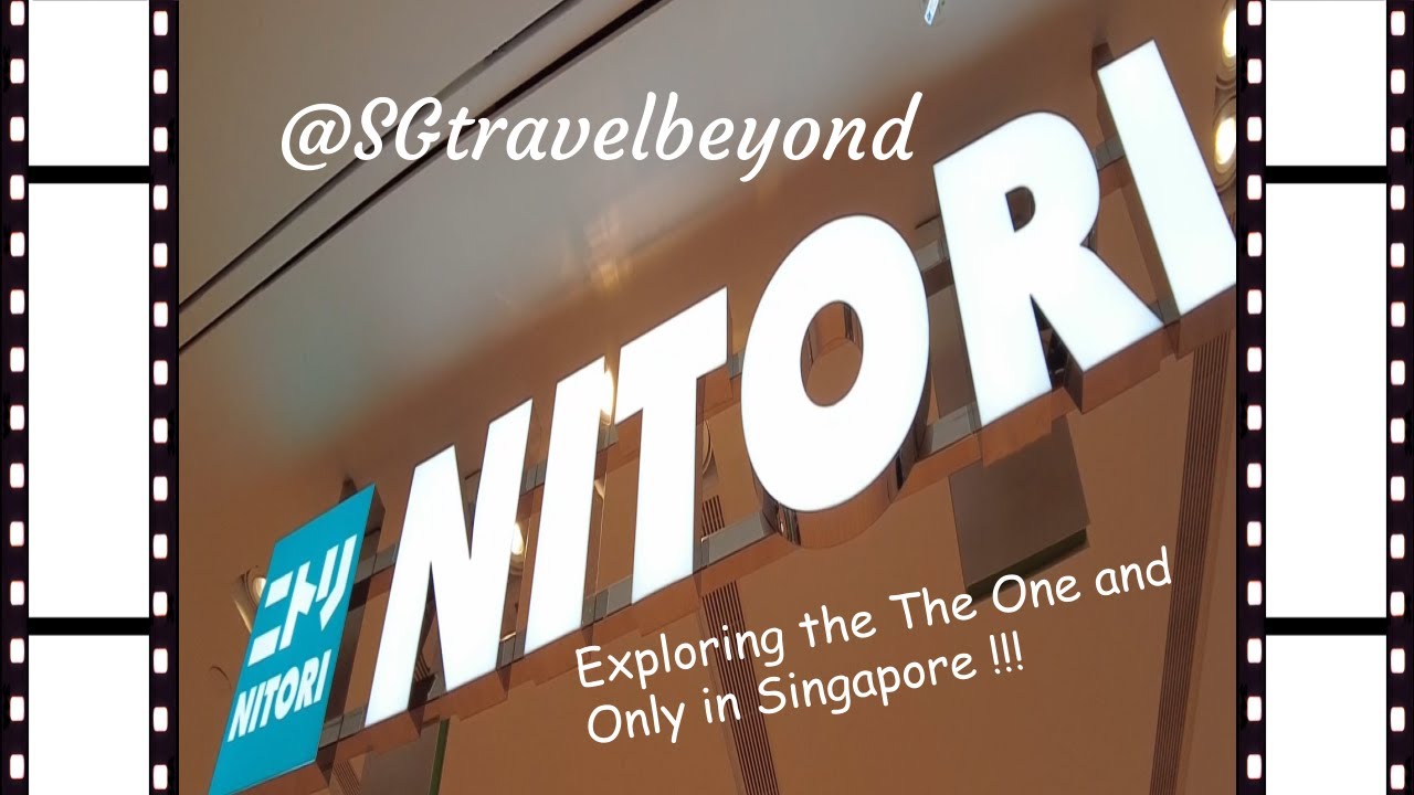 SINGAPORE WALKING AROUND NITORI in Singapore I 🇯🇵 Japanese Furniture