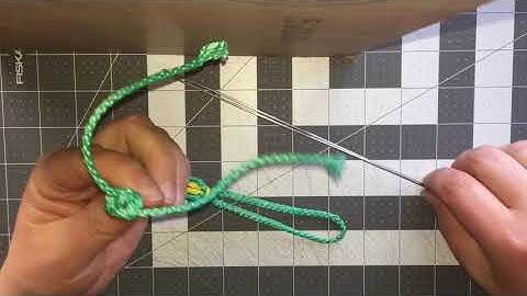 Making Loop Shackles For Hammocks