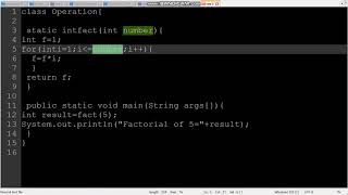 primitive and non primitive data types, factorial program in JAVA- JAVA tutorial -4