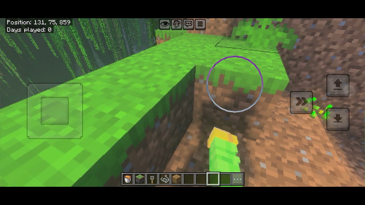 Making the lava bridge in front my porch