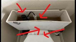 How to fix a leaking toilet part 2 / ASMR / Tooldoc