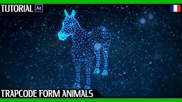 Trapcode Form - Particle Animals | After Effects Tutorial [FR]