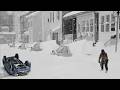 Chaos in Maryland Today! Super Blizzard Causing Many Homes, Cars Buried in New Jersey