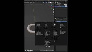 Create 3D Chain in blender