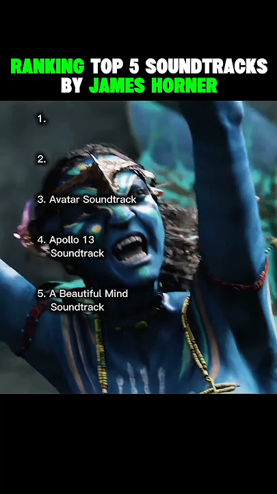 Ranking Top 5 Soundtracks by James Horner #ranking #soundtrack #titanic