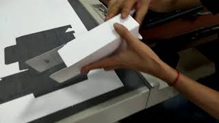 AOKE DCH30 CNC drawing flatbed sample cutter plotter folding carton packaging boxes die cut machine