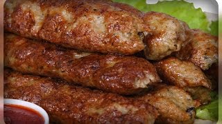 "Люля кебаб" из свинины, в духовке "Люля кебаб" из свинины, в духовке