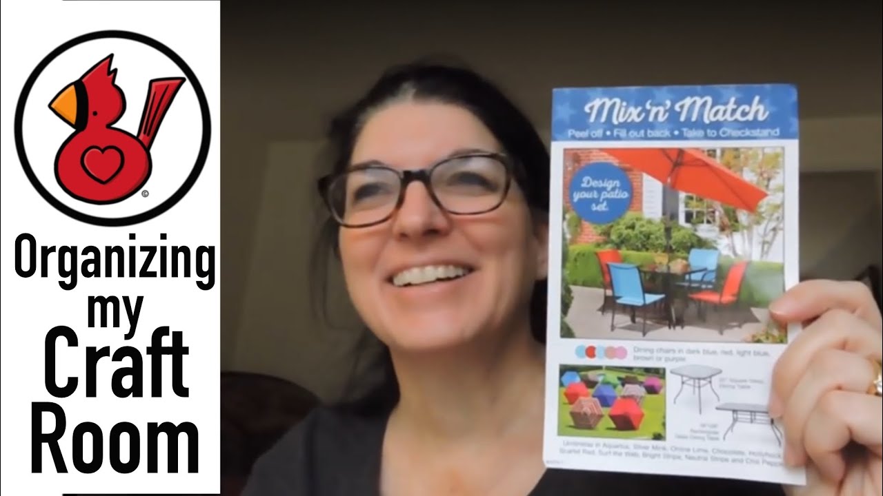 ORGANIZING MY CRAFT ROOM Video #181