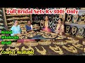  rs 300 full bridal sets for rental  wholesale  retail 