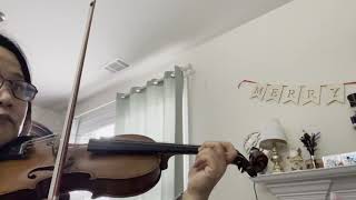 Mazurka by E, Mlynabski, partial measure 69-112