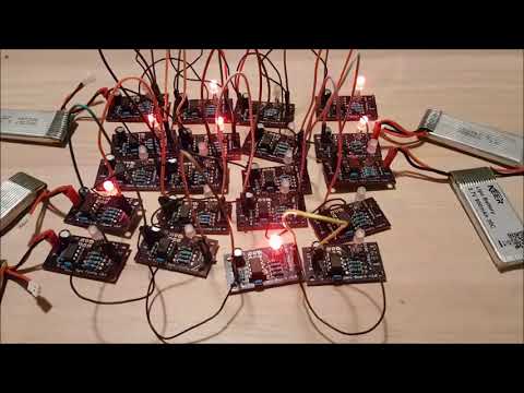 Making Of a Firefly Synchronization Circuit Using Quantum-Inspired Metaheuristic Coded LEDs