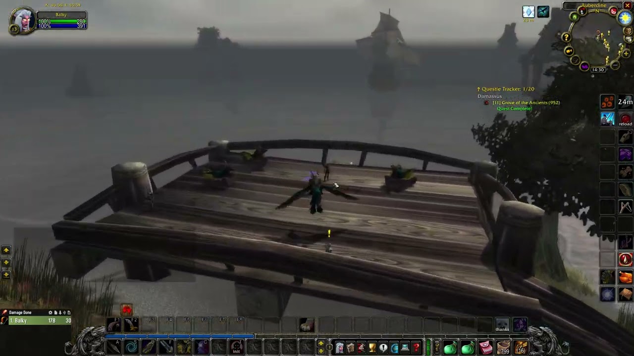 Grove of the Ancients (WOW classic quest)