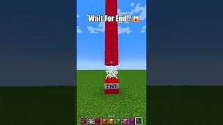Minecraft TNT + Cobweb Trick 🤯 #shorts
