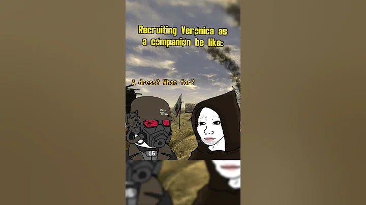 Recruiting Veronica as a companion be like: #fallout #memes #shorts