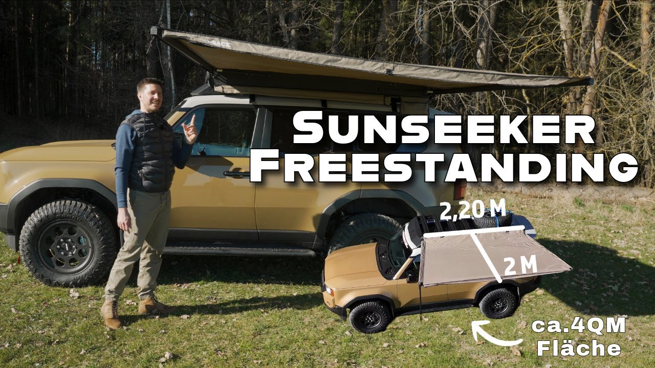 Rhino Rack Sunseeker Freestanding 2M Selbstausklappend