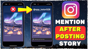 How to Mention On Instagram Story AFTER POSTING I [NEW UPDATE] (2024)