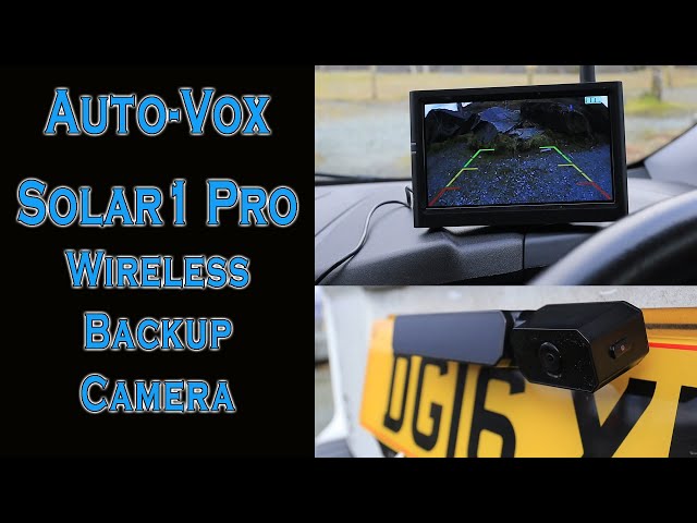 AUTO-VOX Wireless Backup Camera for Car, 3Mins DIY Installation, Back Up  Camera Systems for Truck with Rechargeable Battery-Powered, Super Night