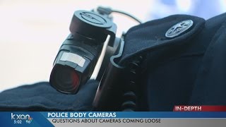 Body cameras can fall off during altercation, but TASER says it's not a significant issue