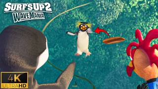 Surf’s Up 2 – Dangerous Rope Bridge Scene (Big Fall)
