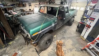 1979 F250 Rotted Roof Replacement with Drip Rails