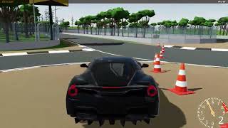 Racing game prototype - the ride (Godot game engine)