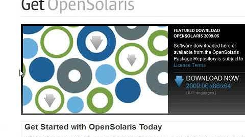 Downloading And Using OpenSolaris LiveCD - G51
