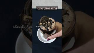 Oreo Milkshake Recipe | How To Make Oreo Milkshake At Home in 2 Minutes | shorts | oreo | viral